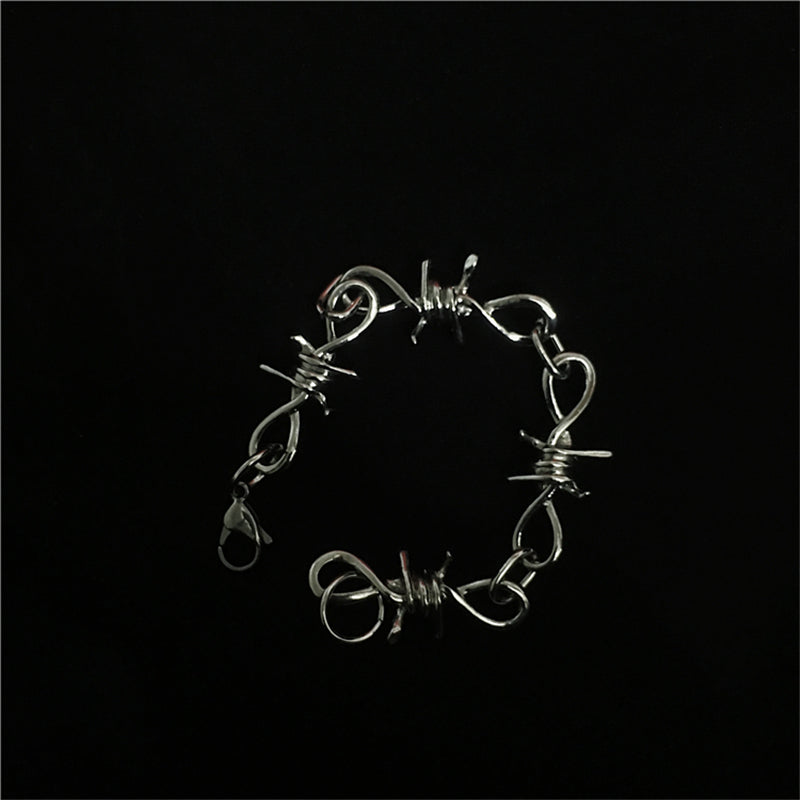 “PUNK BARB WIRE” NECKLACE/BRACELET W112006