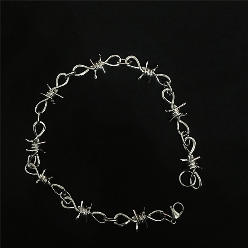 “PUNK BARB WIRE” NECKLACE/BRACELET W112006