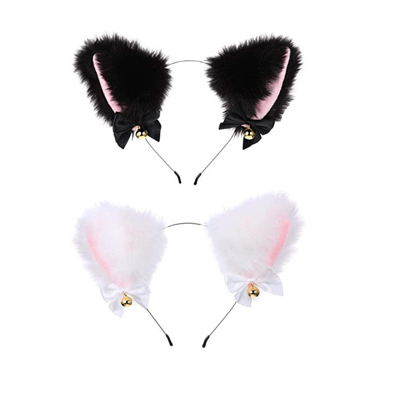 CUTE PLUSH CAT EARS HEADBAND UB2586