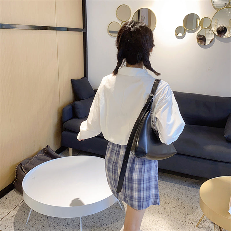 "ROCKET / RABBIT EMBROIDERED" SHIRT N091410