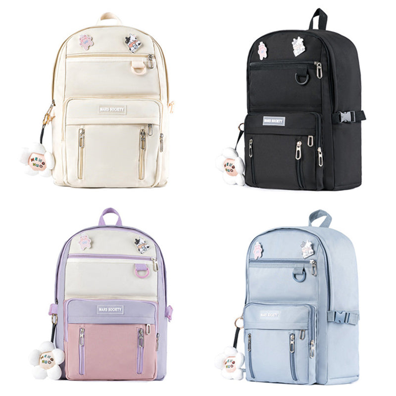 HARAJUKU BRIGHT COLOR LARGE CAPACITY BACKPACK UB2610