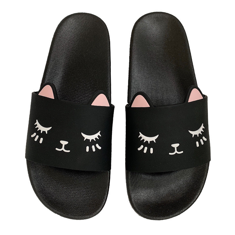 CUTE CARTOON CAT EAR SLIPPERS UB2768