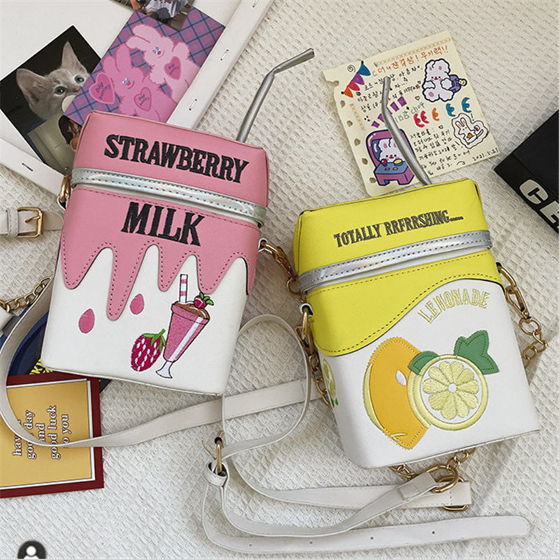 "STRAWBERRY MILK" BAG UB2455