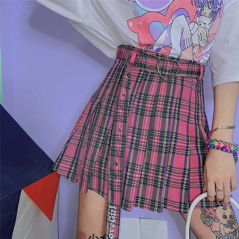 "FAN LOVE GIRL" SKIRT N022302
