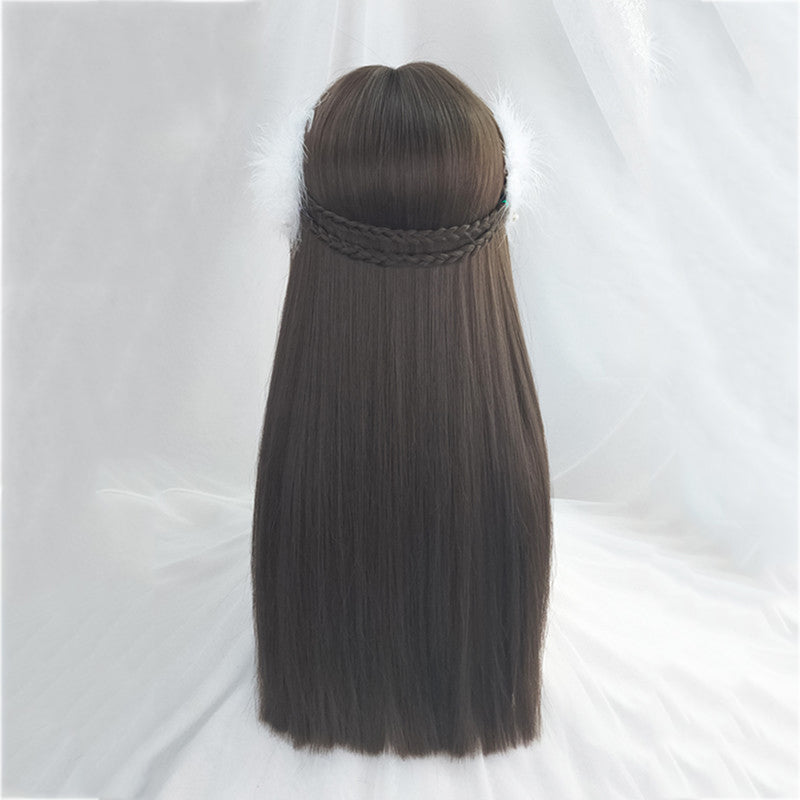 "STRAIGHT BANG LONG" WIG N101004