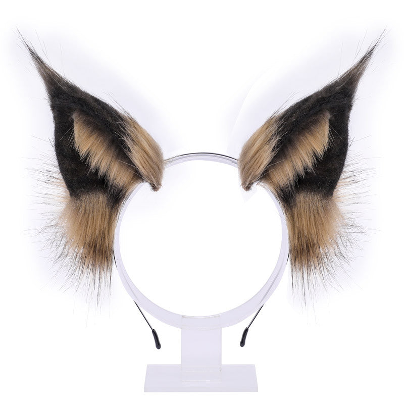 COSPLAY CUTE PLUSH LYNX EAR HEADBAND UB2690