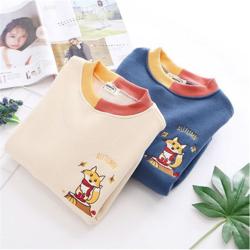 "AUTUMN FOX" SWEATSHIRT N111103