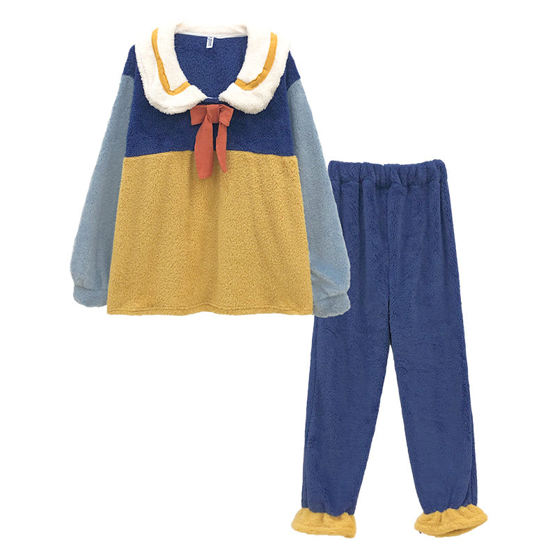 "CUTE CORAL FLEECE" PAJAMA SET N110302