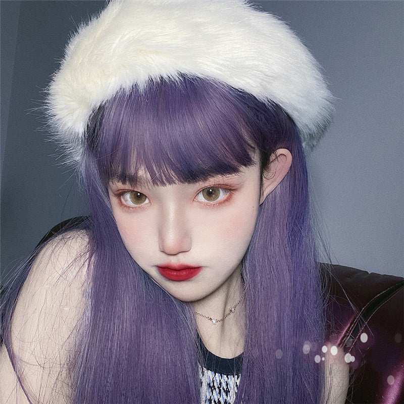 "LOLITA CUTE PURPLE LONG STRAIGHT" WIG N012201