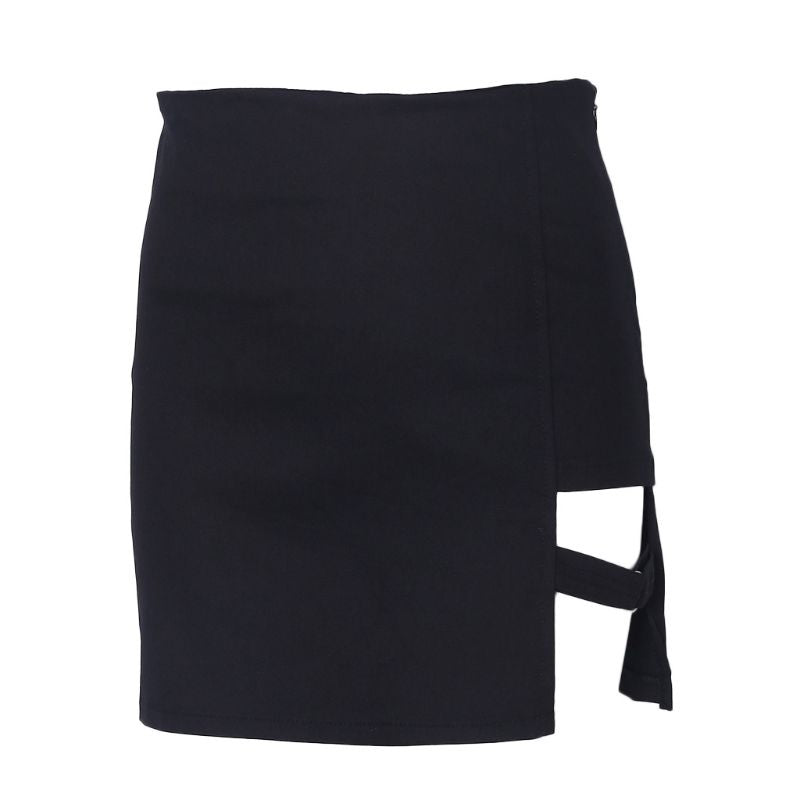 "BLACK CHIC RING" SKIRT UB2347