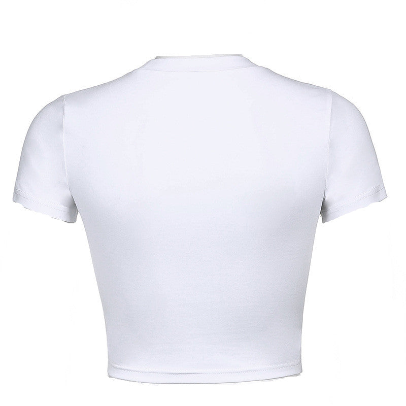 "PANDA BAMBOO PRINT" CROP TOP N022607