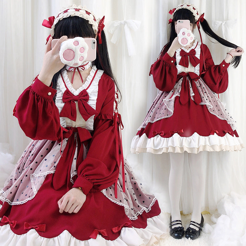 Lolita Soft Girl Princess Dress N010804 – Uoobox Lolita Soft Girl Princess Dress N010804 – Uoobox