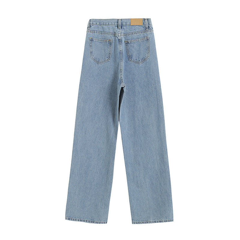 "BLACK LOVE EMBROIDERED" JEANS N011904