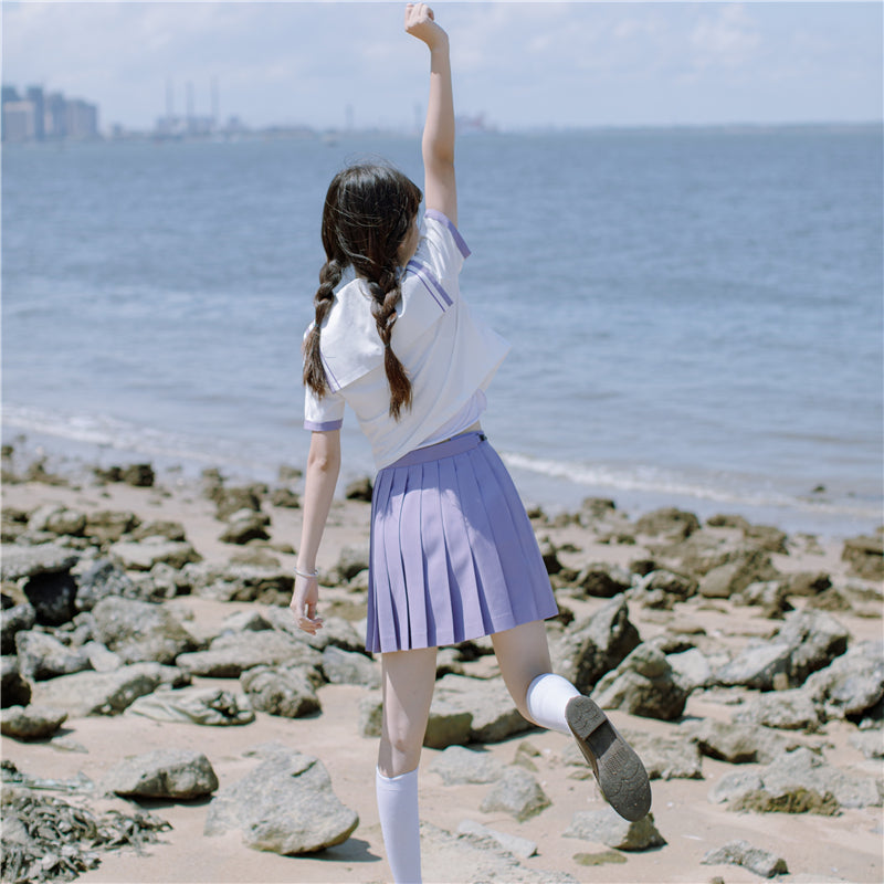 "JK PURPLE SWEET SAILOR" SUIT N050708
