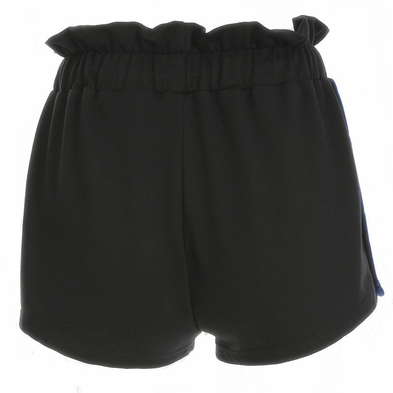 “SNAP BUTTON & HEMMING” SHORTS W041902