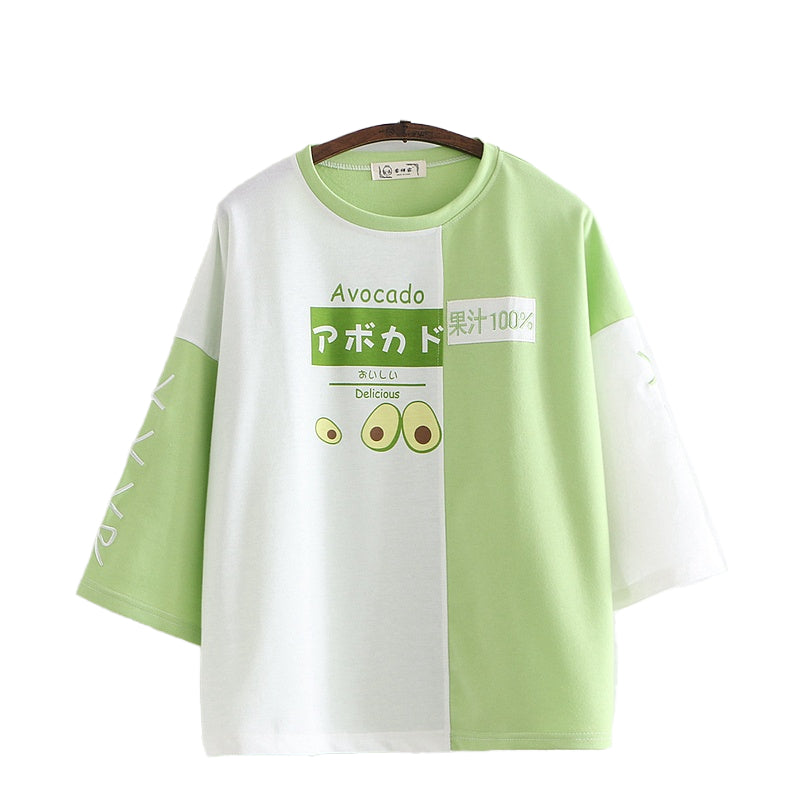 "STRAWBERRY AVOCADO" T-SHIRT N081109