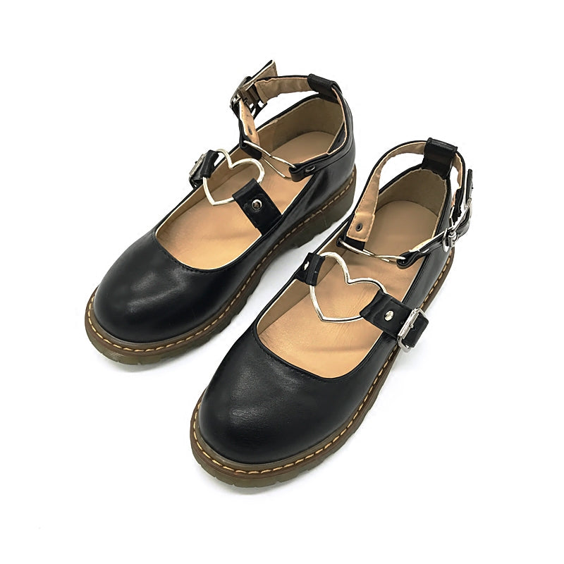 LOLITA LOVELY LOVE BUCKLE SHOES UB2507