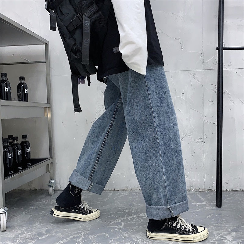 "RETRO WASHED" JEANS D052604