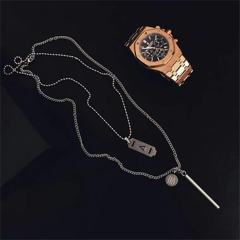 "UNISEX HIP HOP PENDANT" NECKLACE D052504