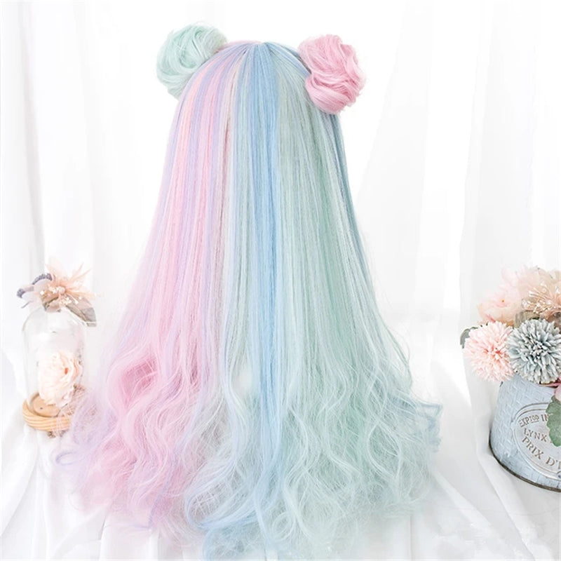 "MACARON LOLITA LONG CURLY" WIG D051612