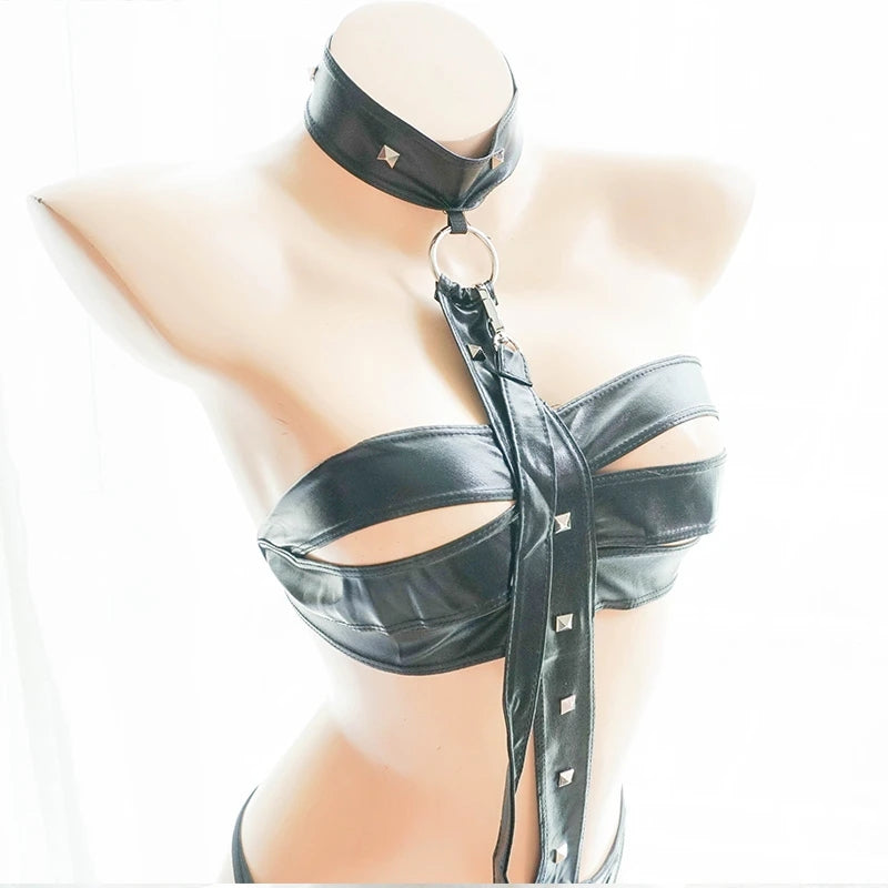 "BLACK LEATHER LEASH" UNIFORM Y042101