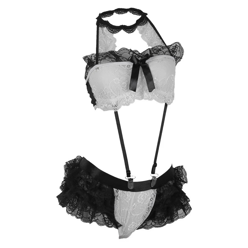 "LACE BRA" SET Y042108