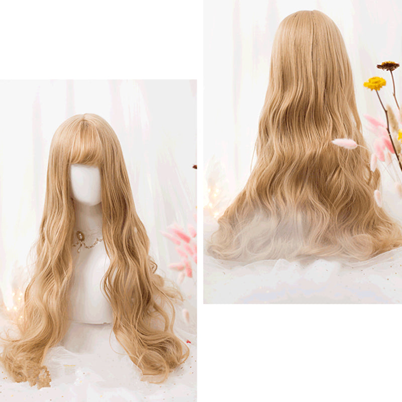 "GOLDEN BIG WAVY LONG CURLY" WIG D051518
