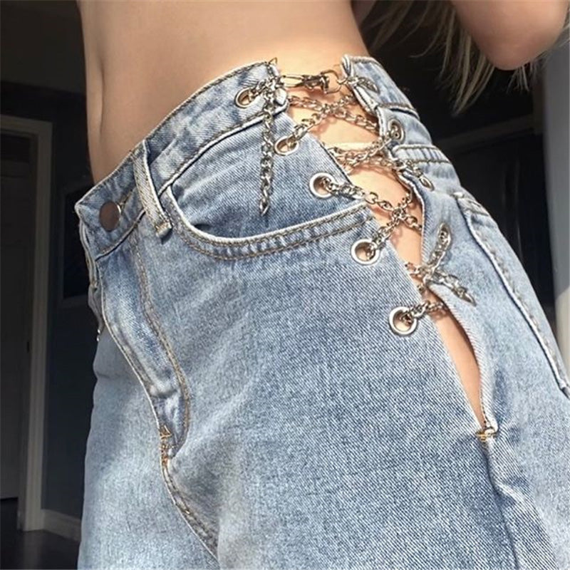 "CHAIN" JEANS N090101