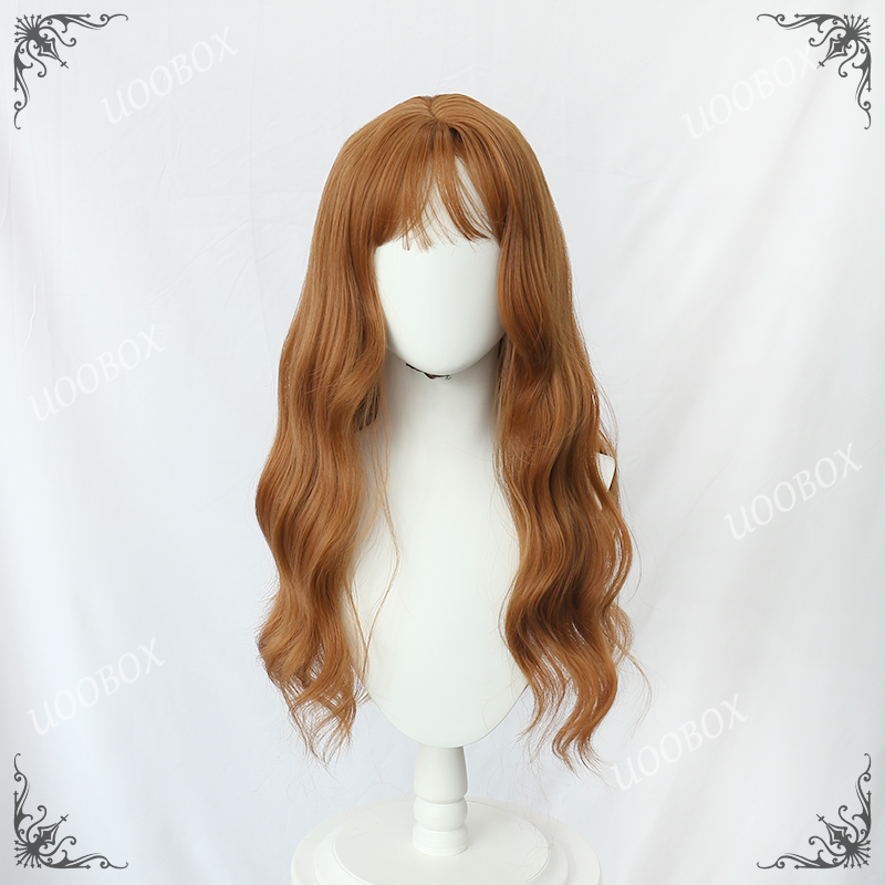 Original Brown Curly Wig PL2298