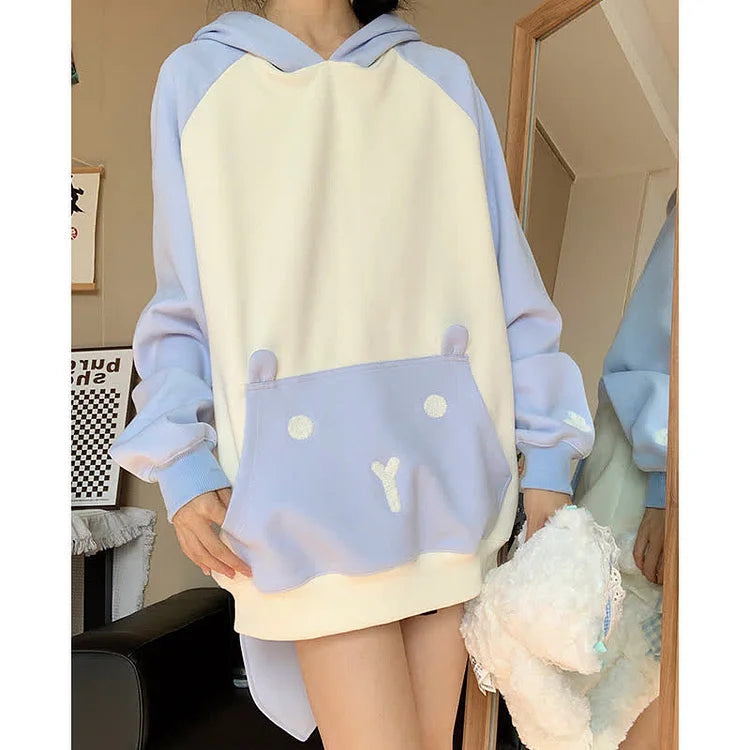 Bunny Ears Casual Hoodie UB98558