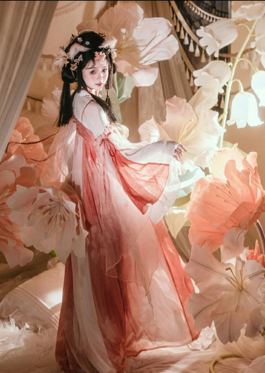 Lotus Embroidered Hanfu UB98176