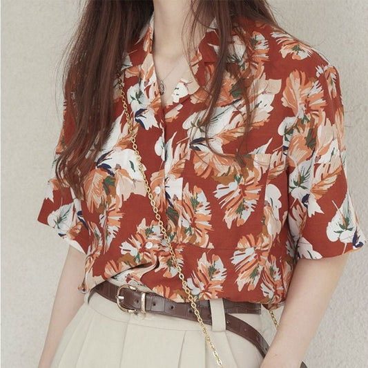 MAPLE VINTAGE PRINT SHIRT UB98223