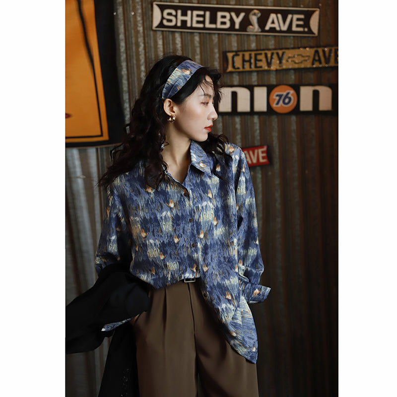 VINTAGE LOOSE SHIRT TOP UB98221