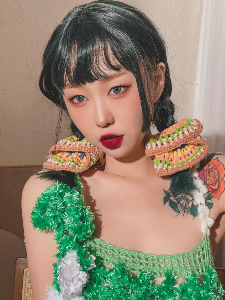 VINTAGE RAINBOW HAIR TIES UB98220