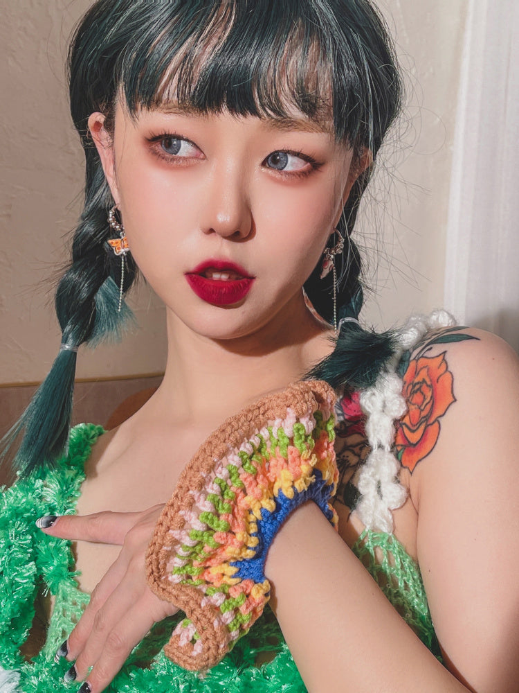 VINTAGE RAINBOW HAIR TIES UB98220