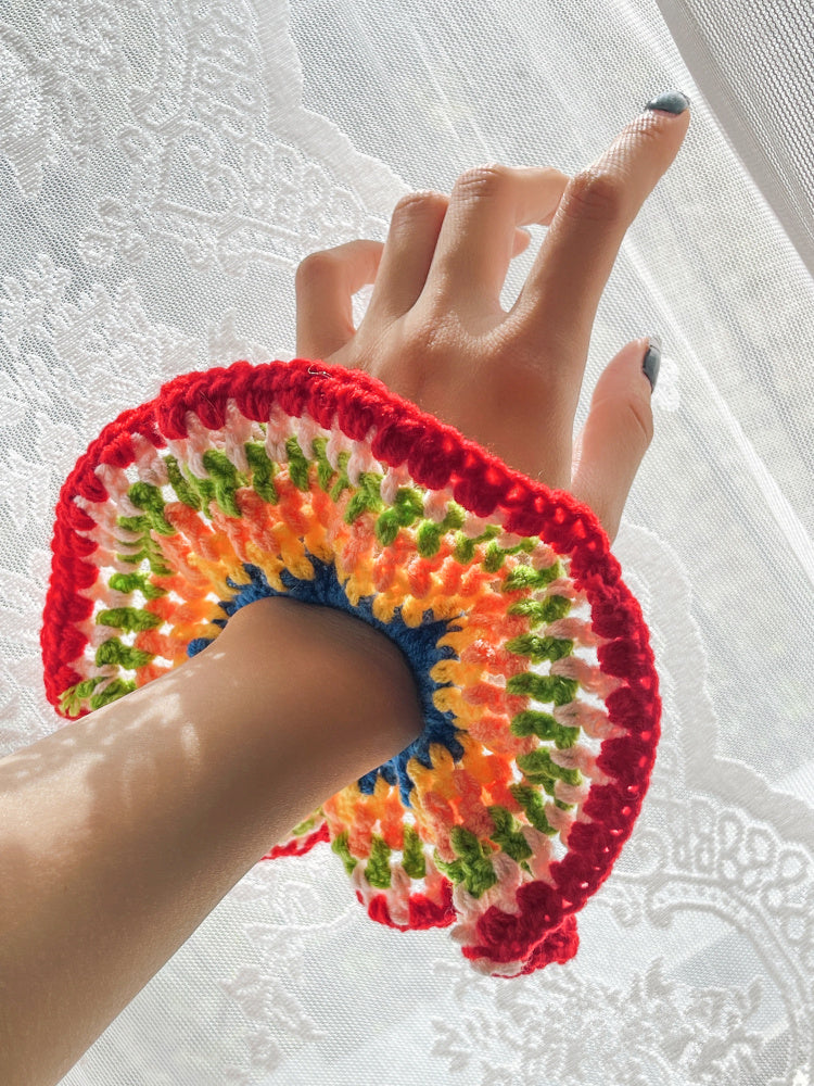 VINTAGE RAINBOW HAIR TIES UB98220