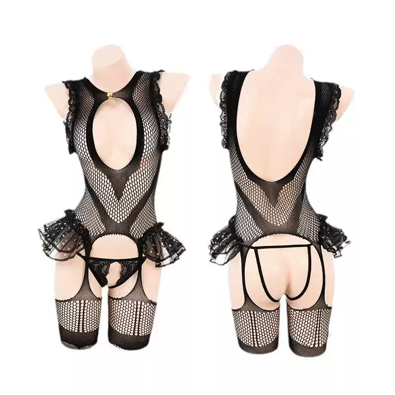 black mesh fishnet UB10101