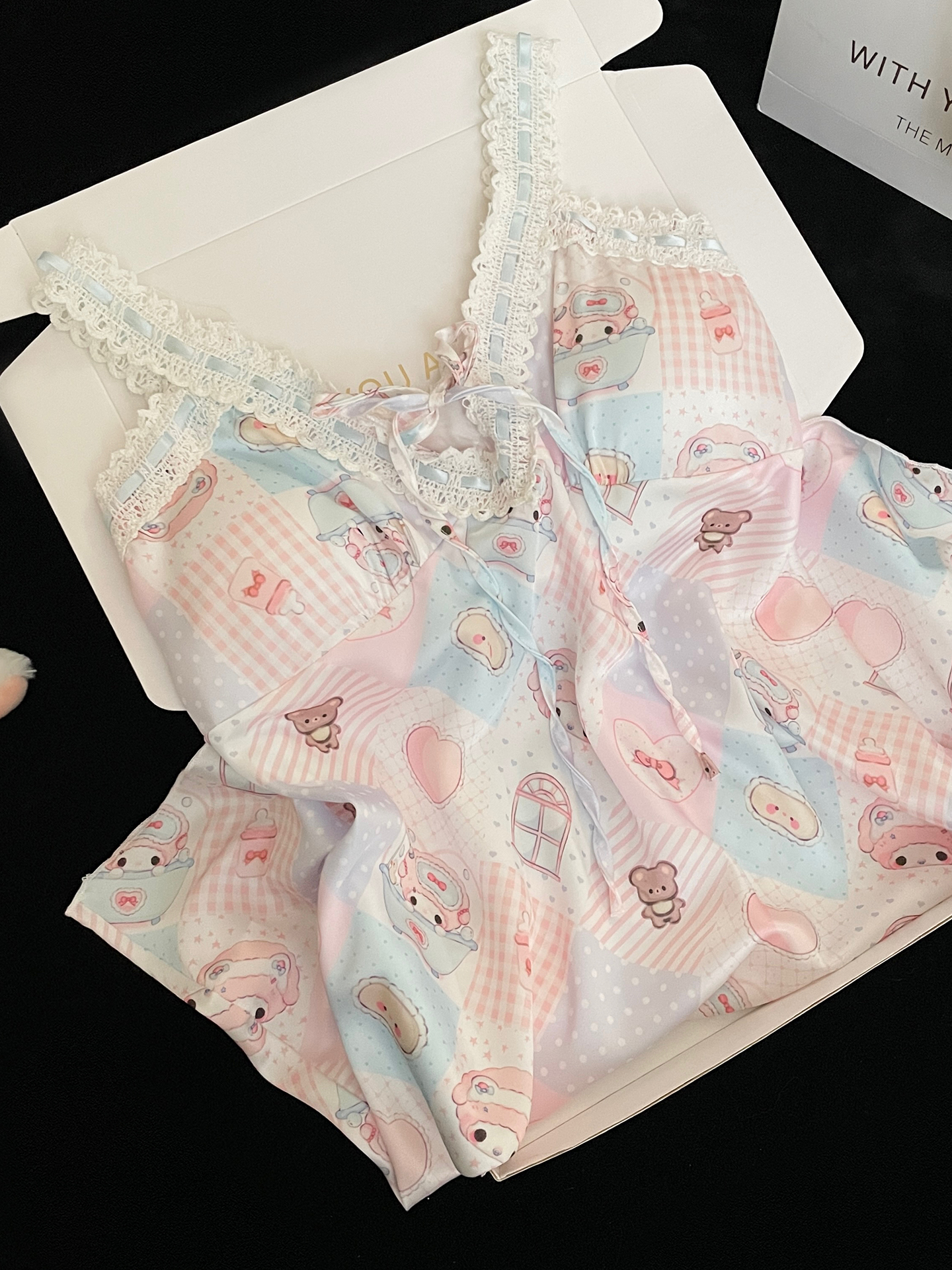 soft silk nightdress  UB10114