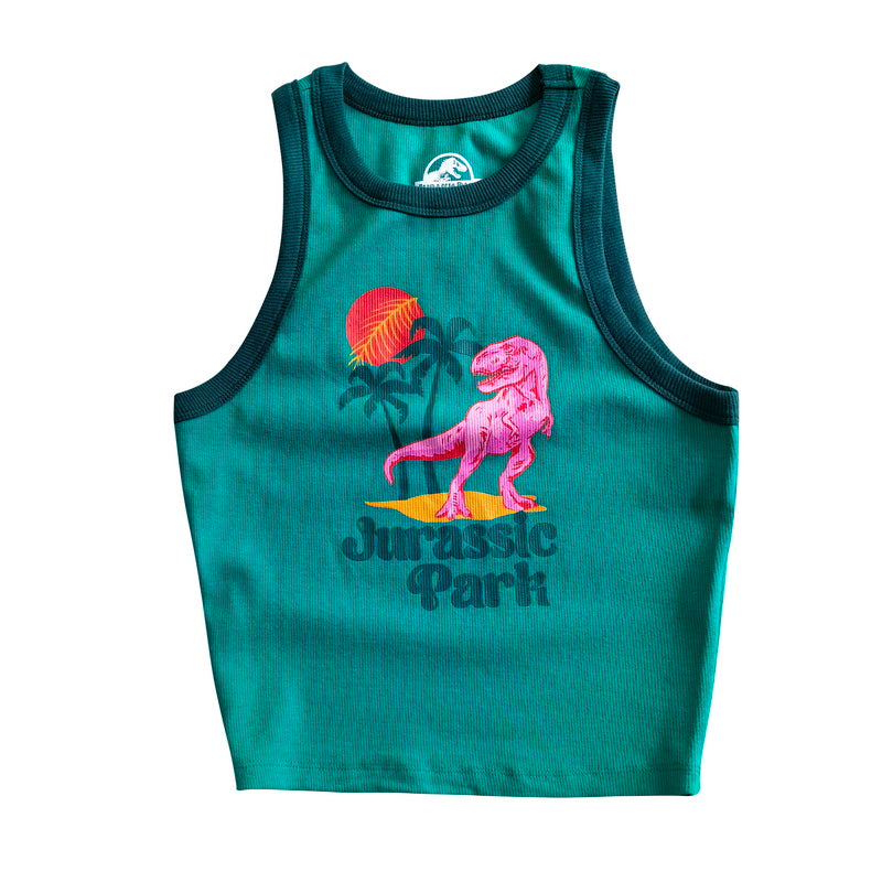 Vintage Cute Dinosaur Print Vest UB98454