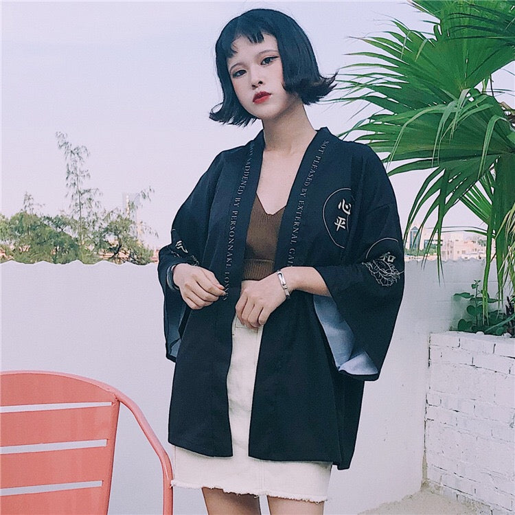 Chinese Style Kimono Cardigan UB98398