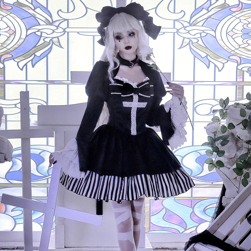Gothic Dark Lolita Dress UB58589
