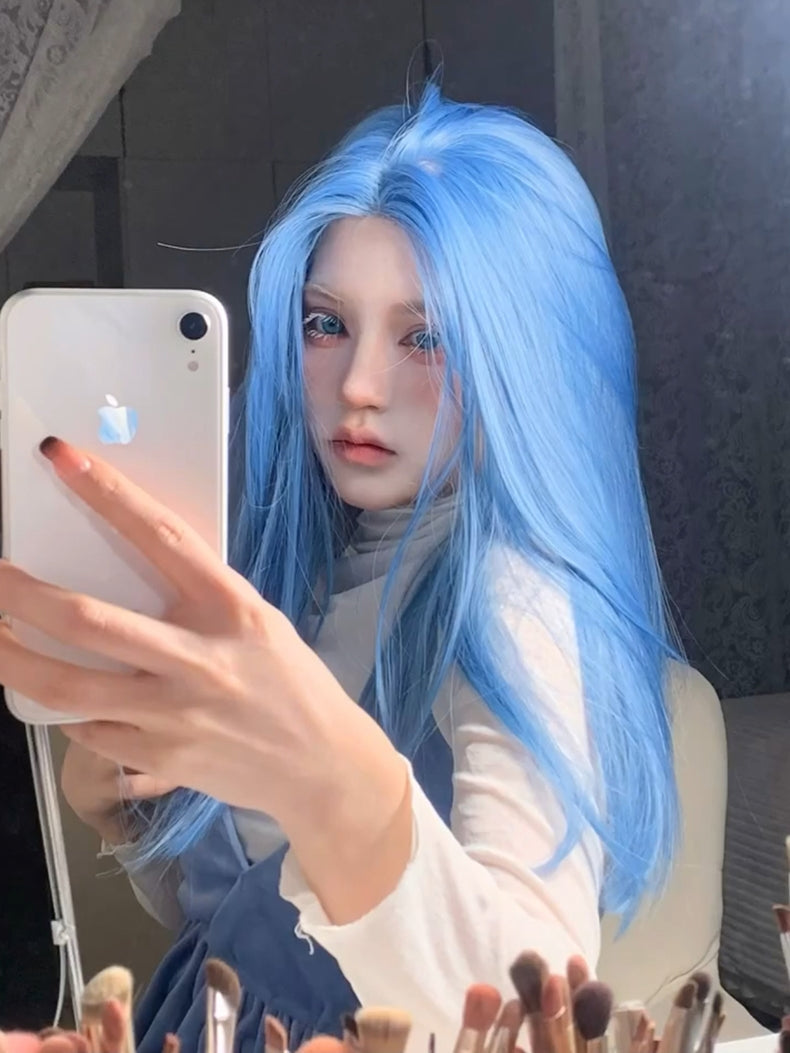 Mermaid Blue Wig UB98941