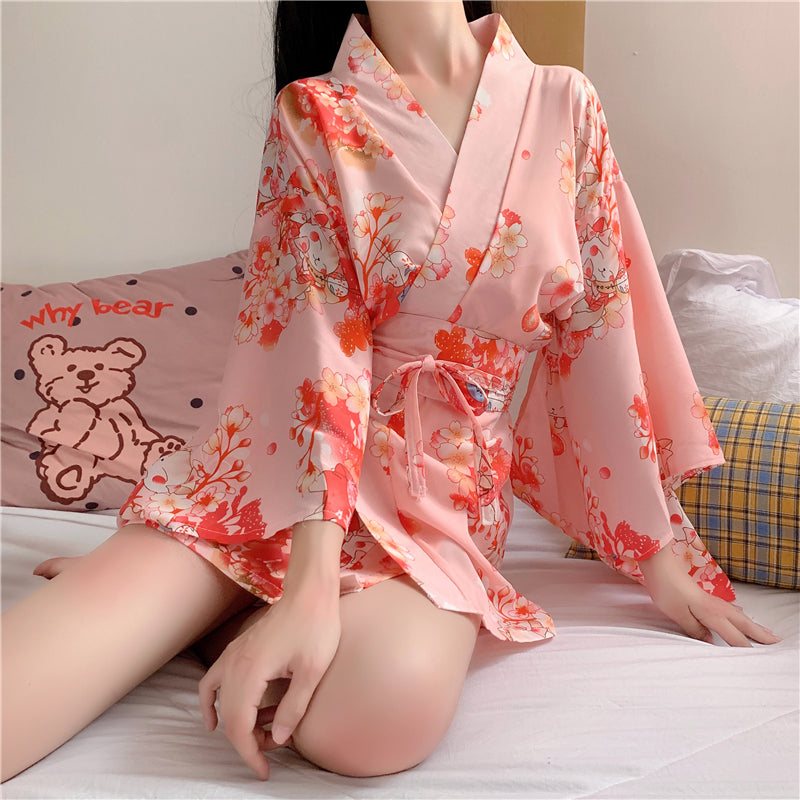 Japanese Cherry Blossom Kimono UB98309