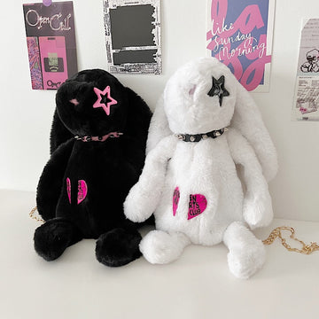Plush Rabbit Doll Backpack UB98475