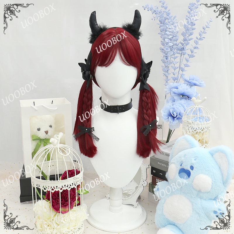 Original Red Straight Wig PL2420