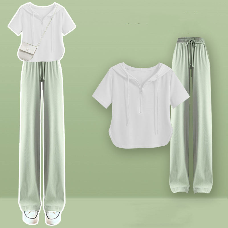 Harajuku top + trousers two-piece set UB98298