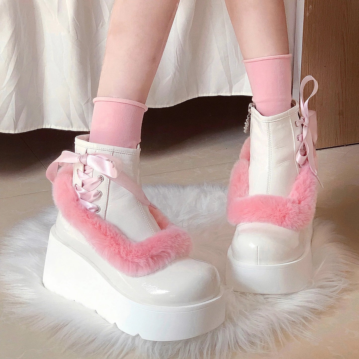 Bow Lolita Shoes UB98181