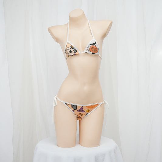 Printed Strappy Bikini UB99384