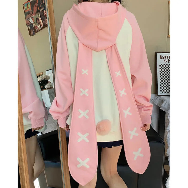 Bunny Ears Casual Hoodie UB98558
