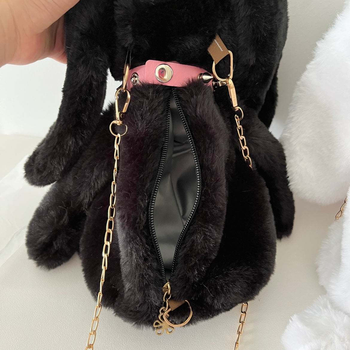 Plush Rabbit Doll Backpack UB98475